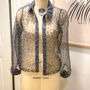 Leopard blouse